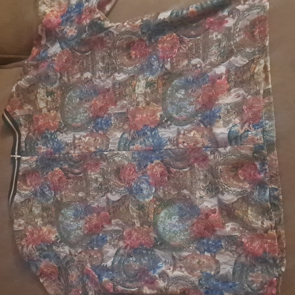 M2 Sequence And Shimmer Floral Design Zip Back To… - image 7